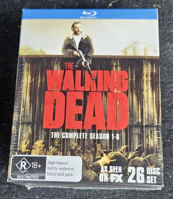 The Walking dead complete seasons 1-6 Blu ray box set - SEALED