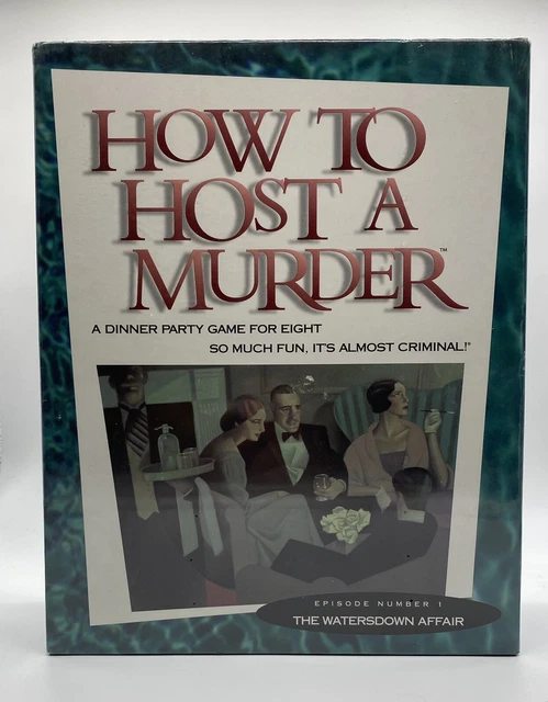 HOW TO HOST a Murder Dinner Party Game Episode 1 The Watersdown Affair ...