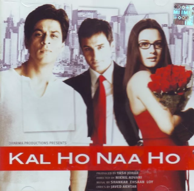 Bollywood 00's Hit SRK Music Vinyl LP Record Kal Ho Naa Ho by Sonu Nigam & KK