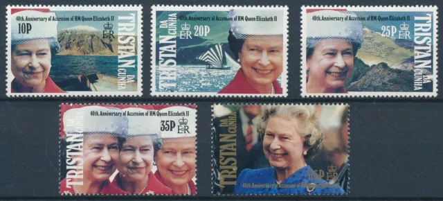 [BIN22121] Tristan da Cunha 1992 Royalty good set very fine MNH stamps