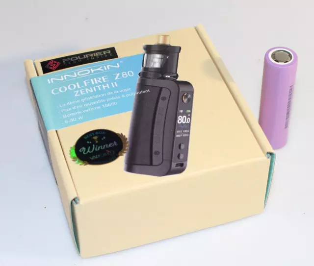 Innokin E-Zigaretten Set Coolfire Z80 Zenith II inkl. Batterie Schwarz