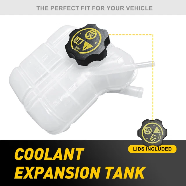 COOLANT EXPANSION HEADER Tank With Cap & Sensor For Vauxhall Insignia