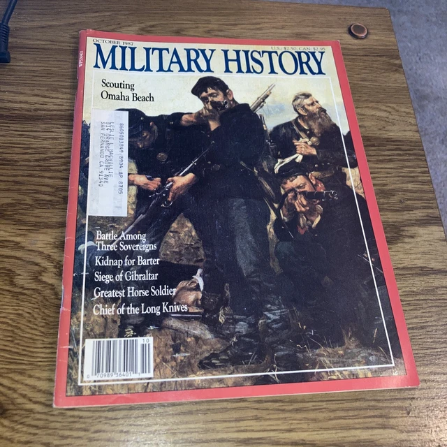 Military history magazine october 1987 scouting omaha beach 3 81