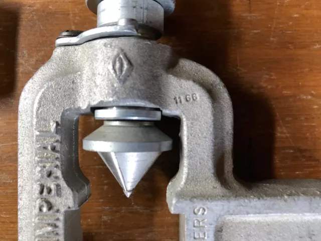 Chicago Imperial Metall Kupfer Rohr Expander mit Rollen 45 Grad Faseneinheit USA 5