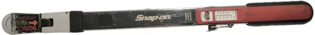SNAP-ON TQR250EX 1/2" DRIVE 40-250 ft-lb ADJUSTABLE CLICK-TYPE TORQUE WRENCH