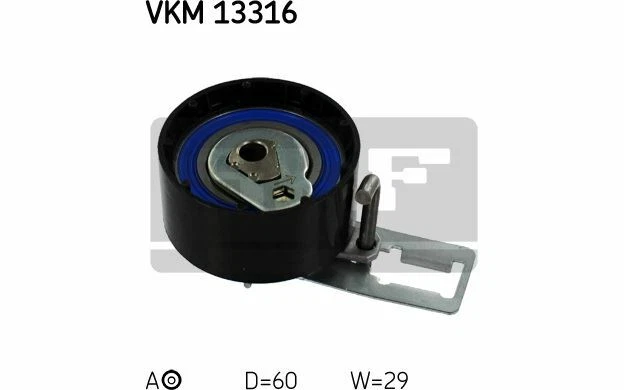 SKF Galet tendeur pour CITROEN C4 MAZDA 3 PEUGEOT 308 VKM 13316 - Mister Auto