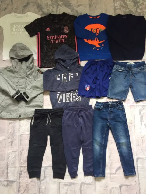 Boys Clothes Bundle 4-5 Years Jumper Jeans Joggers Jacket Next Adidas H&M Etc