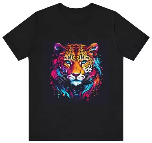 Unisex Jersey Short Sleeve Tee - leopard Graphic Unisex T-shirt