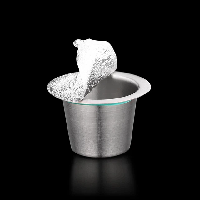 30 Aluminum Lids Seals Foil Lids Compatible with for Coffee Pods O5U3 2