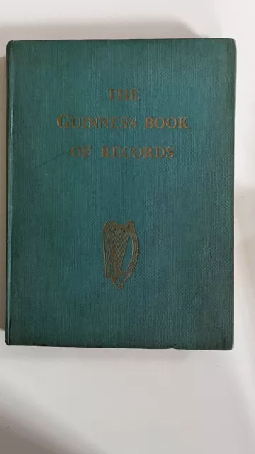 THE GUINNESS BOOK OF RECORDS - 1955 - 1st edition. second impression.