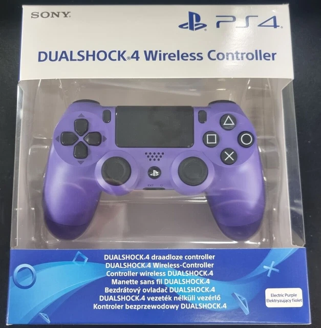 MANDO 100% ORIGINAL SONY PS4 DUALSHOCK COLOR ELECTRIC PURPLE PLAYSTATION 4  LILA