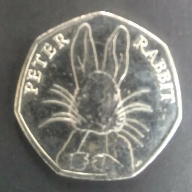 BEATRIX POTTER 50p COINS FIFTY PENCE PETER RABBIT JEMIMA PUDDLE DUCK & OTHERS 3