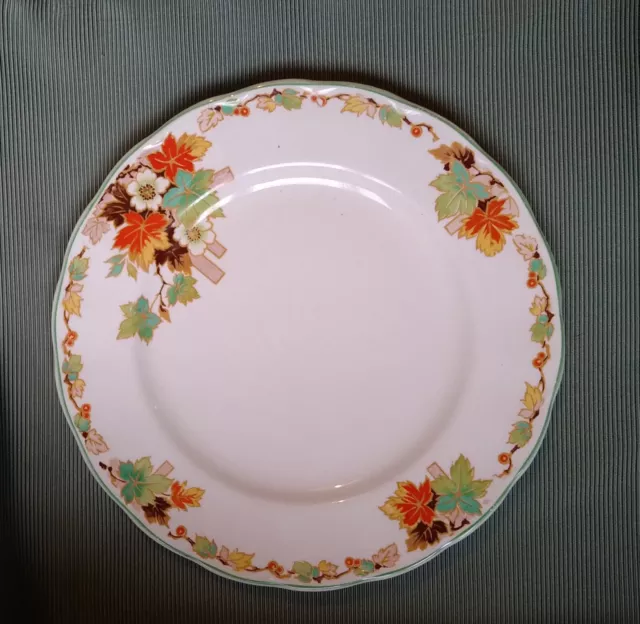 Vintage Grindley Cream Petal Autumn Tea/side Plates x 6