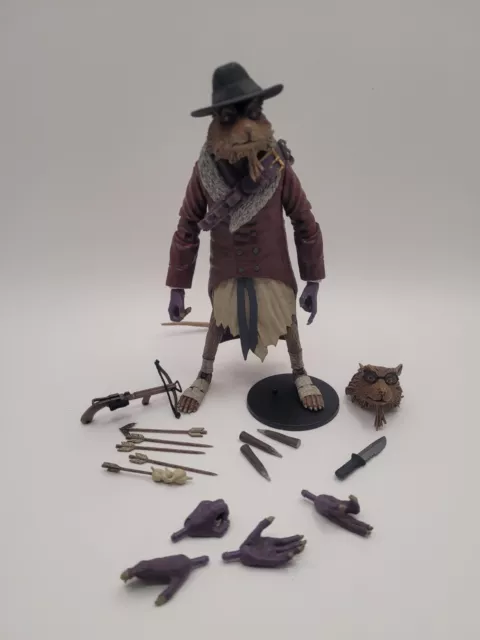 NECA Teenage Mutant Ninja Turtles Universal Monsters Splinter Van Helsing Loose
