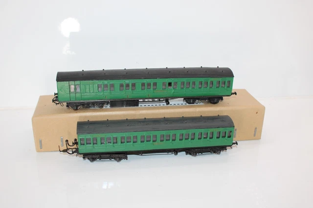 4MM OO GAUGE SR Ex LBSCR Push-Pull Auto Coach 1960 & 6941 Kit Built ...