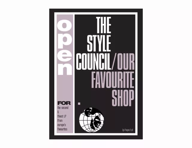 Style Council - Our Favourite Shop - New Album Poster - A2