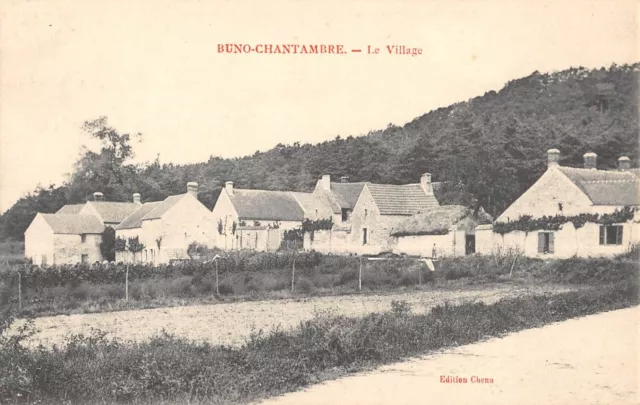 Cpa 91 Buno Bonnevaux / Le Village