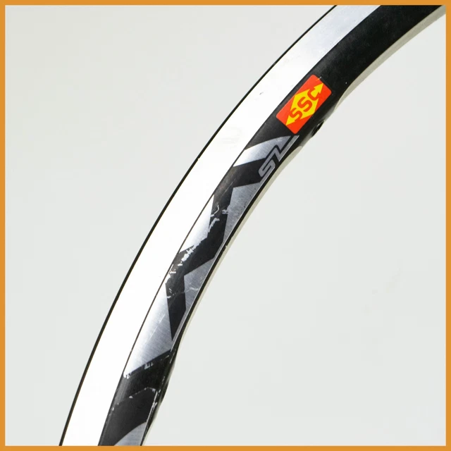 Paire De Jantes Ambrosio Excellight SSC – 700c, 28 Trous, Alu Noir – NOS Années 90