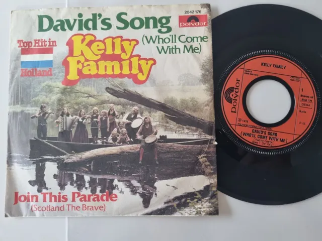 Kelly Family - David's song (Who'll come with me) 7'' Vinyl Germany