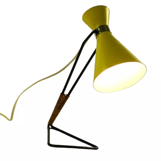 Raak Tisch Leuchte Svend Aage Holm Sørensen D 2008  Diabolo Design Lampe 50er