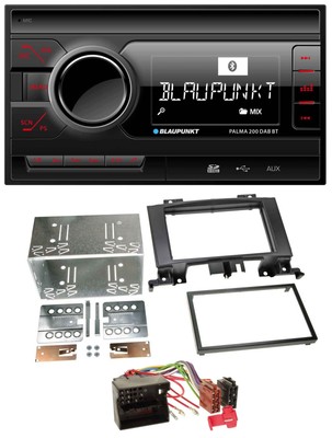 Blaupunkt SD BLUETOOTH USB mp3 CD AUTORADIO PER MERCEDES SPRINTER DAL 06 Nero 