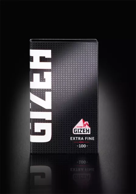 1 Box (20x) Gizeh Extra Fine Magnet Zigarettenpapier Blättchen kurz