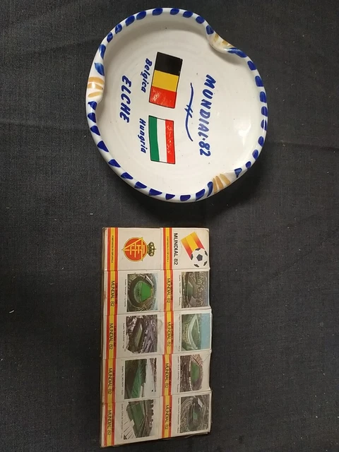 ANCIEN CENDRIER COUPE du monde FOOTBALL mondial espana 1982 coca cola EUR 12,00 - FR