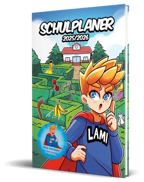 SCHULPLANER 2025 2026 Von Lami Lami Kalender 160 S Deutsch Schulplaner 2025 2026 Von Lami Lami.webp