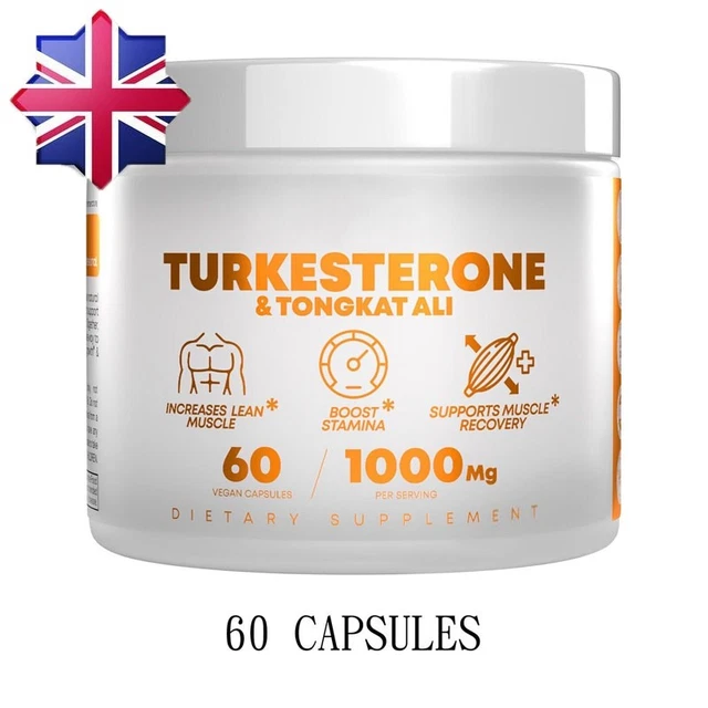 Turkesterone Twin Pack (2 x 60 Capsules) | Muscle Recovery and
