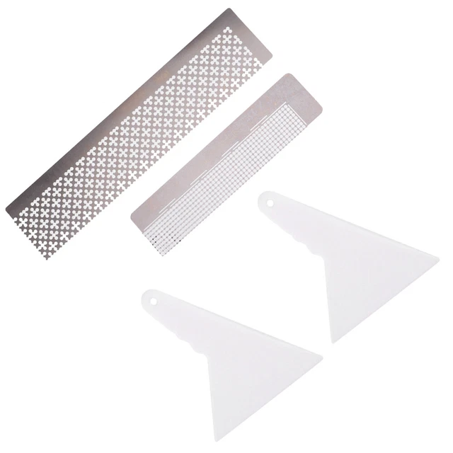 1 Set Diamant Zeichnung Herrscher Diamant Mesh Herrscher 11