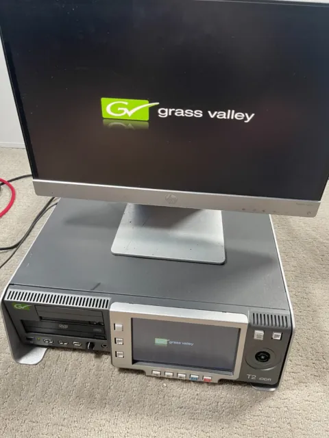 Grass Valley iDDR T2 RAID 2TB Dual Video Disk Player/Recorder SDI - READ Error