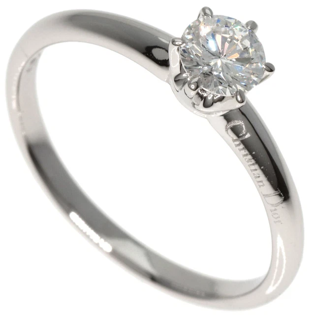 CHRISTIAN DIOR   Ring Diamond Platinum PT950