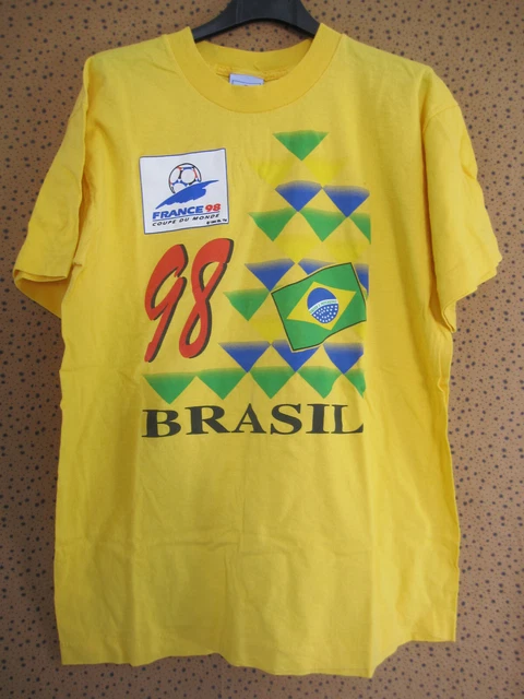 Tee Shirt FRANCE Mondial 1998 Coupe du monde 98 Maillot Supporter Coca Cola - M