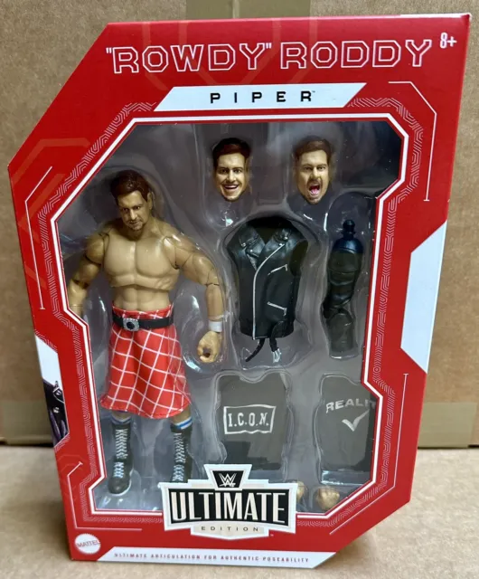 WWE ULTIMATE EDITION Monday Night Wars Exclusive "Rowdy" Roddy Piper *IN HAND*