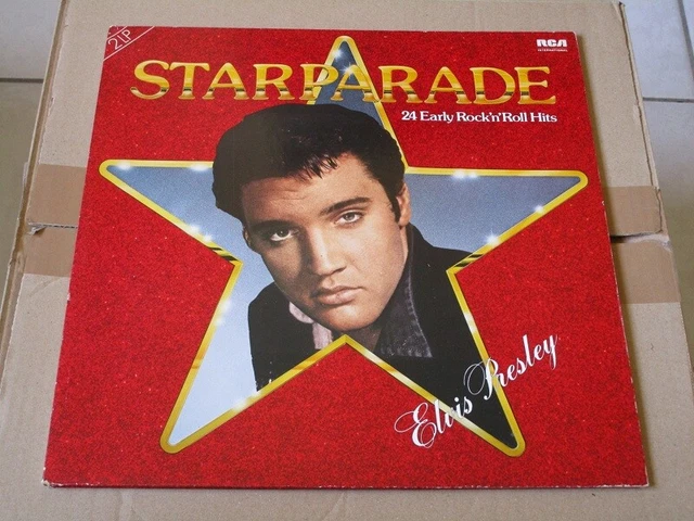 Elvis Presley - Starparade - 24 Early Rokck'n'roll Hits - 33 Tours -  2 Vinyles