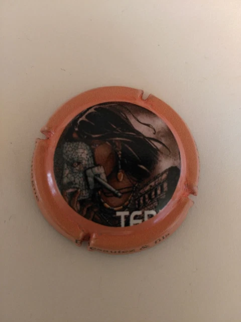 Capsule de champagne E. DESAUTEZ et F. jéro n° 10 a