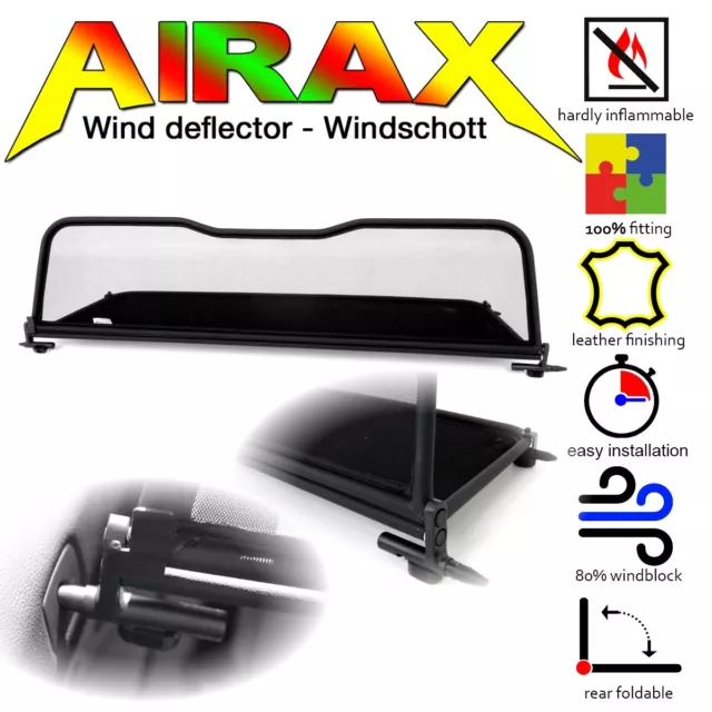 AIRAX Windschott BMW 4er Modell Typ F33 Bj.03/2014 - 2019 Spiegeldesign