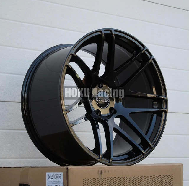 Jantes 19 Pouces Haxer HX022 - 9J ET20 5x120 - Noir - Lot De 4 - Neuf