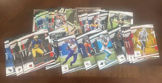 2022 Panini Prestige Football Base/Rookie/parallel/inserts lot ~ 42 cards