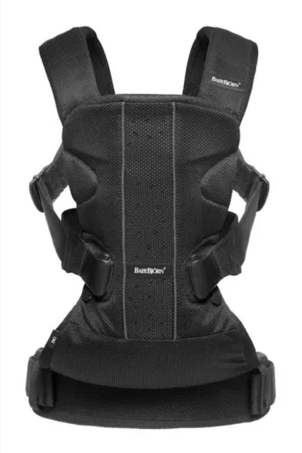 Baby Bjorn Baby Carrier One Air - Black Mesh