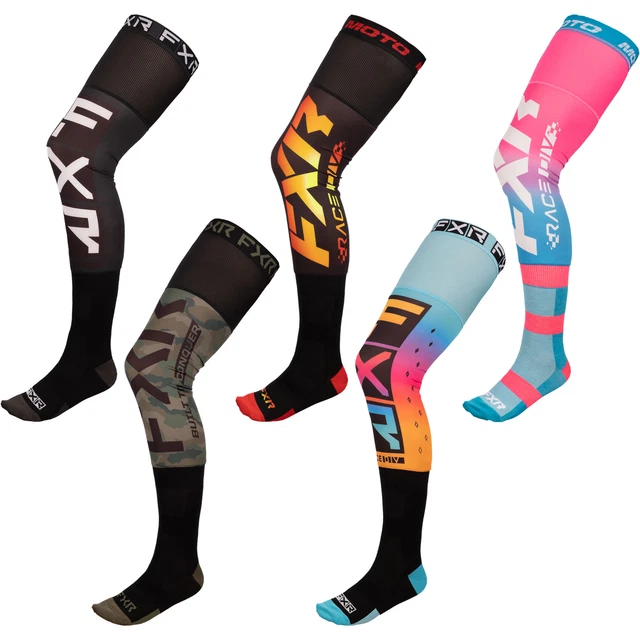 FXR Riding Socks MotoX Lightweight Extra Long Ventilated Moisture Wicking
