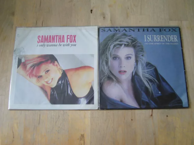 lot de 2 45 tours samantha fox