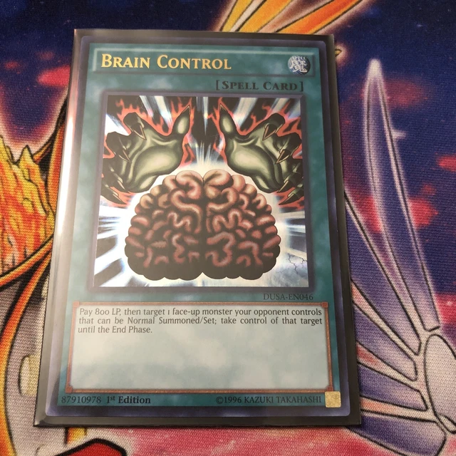 Yu-Gi-Oh! TCG Brain Control DUSA-EN046 Ultra Rare 1st Edition Near Mint