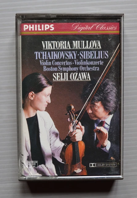 416 821-4 - Mullova - Tchaikovsky Sibelius Violin Concerto - Ozawa  