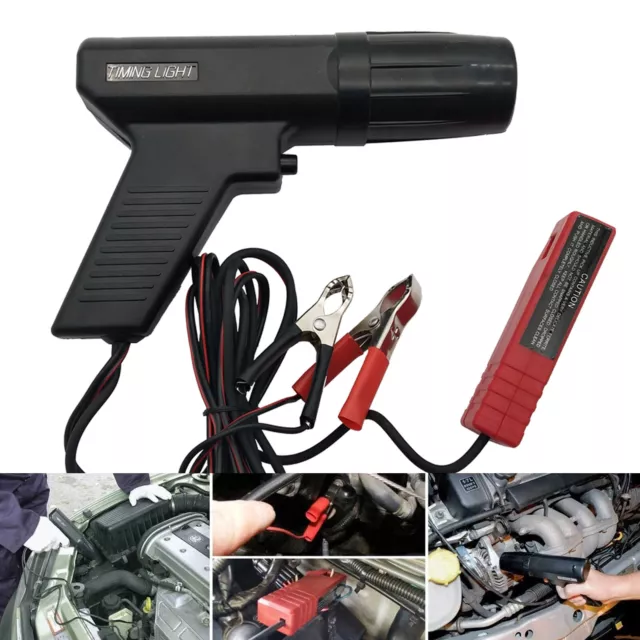 Car Engine Timing Light Ignition Strobe Lamp Tester Inductive Timing Tool R3D2