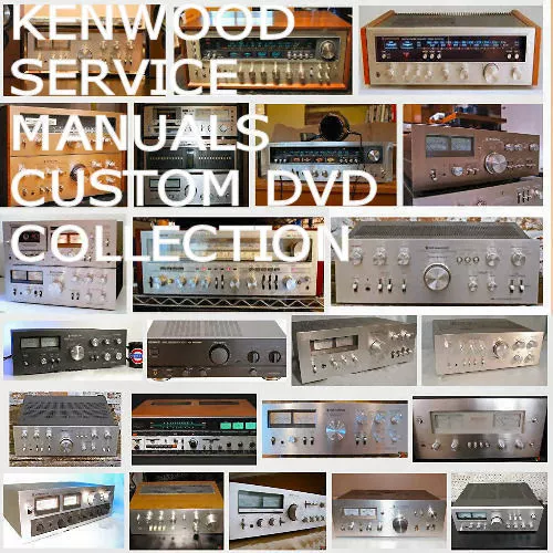 Kenwood Service Manuals Owners Manuals Huge Mega Collection Audio Repair PDF DVD