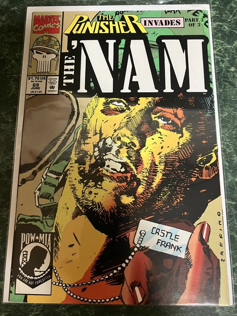 Nam #69 The Punisher Marvel comic book (1992) VF-NM