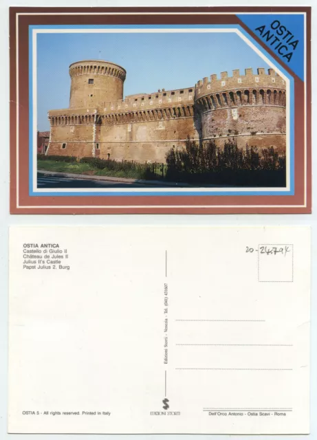 57237 - Ostia Antica - Castle of Julius II - old postcard