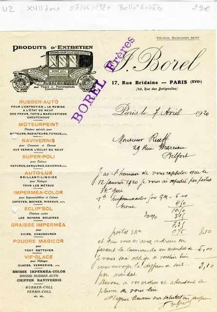 Rugby. L'équipe du Racing Club de France. 1912