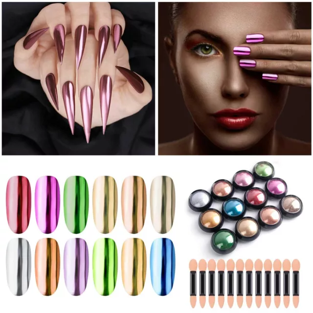 DIY Mirror Effect Salon-Quality Nail Powder Fashion Delicate Smooth Nail Powder